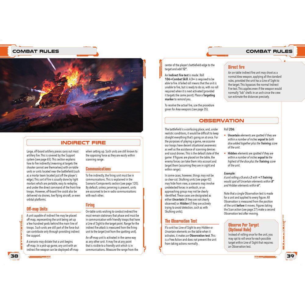 Modiphius Entertainment: Five Parsecs From Home: Tactics - Hardcover RPG Book