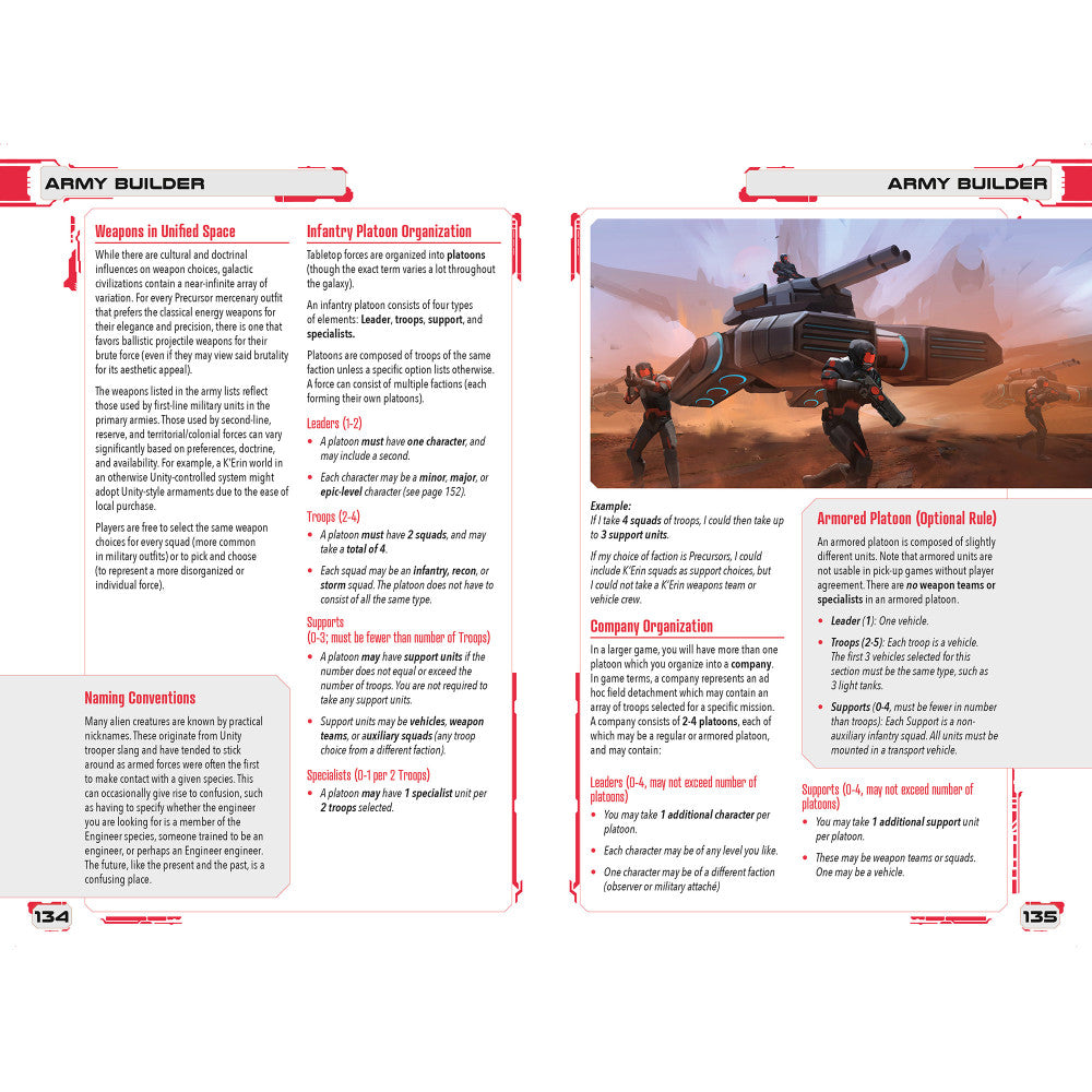 Modiphius Entertainment: Five Parsecs From Home: Tactics - Hardcover RPG Book
