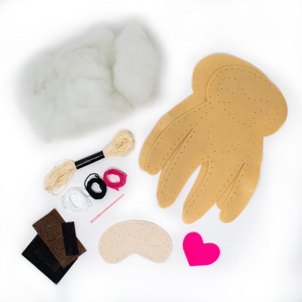 Art 101 DIY Sloth Sewing Kit - Create Your Own Stuffed Animal