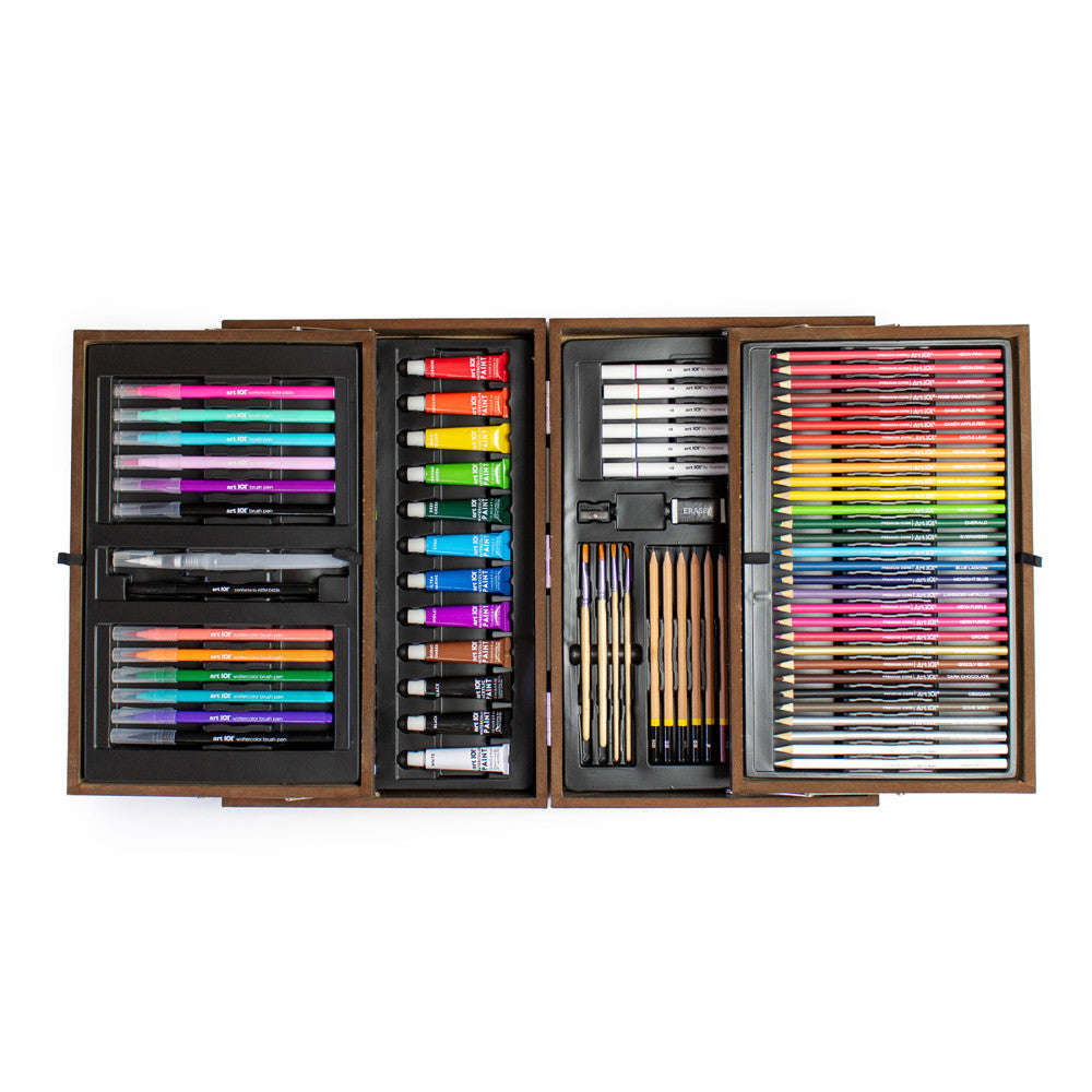 Art 101 Deluxe Multimedia Artist Set - 151-Piece Collection
