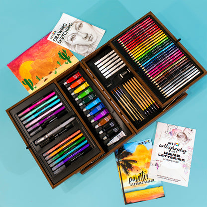 Art 101 Deluxe Multimedia Artist Set - 151-Piece Collection