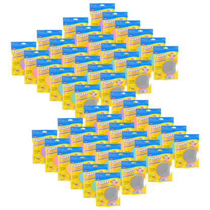 BAZIC Pastel Air Dry Modeling Clay 2 Oz., 48 Pack - Assorted Colors