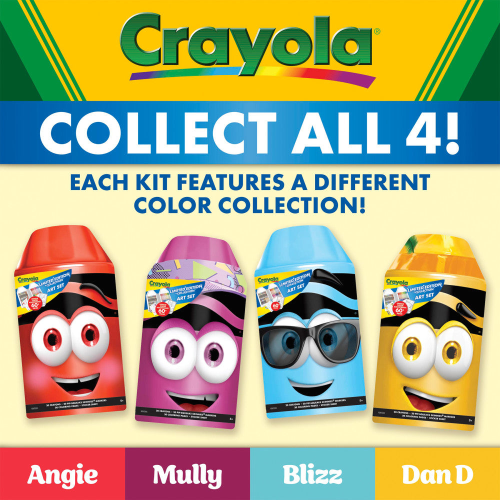 Crayola Collector's Colors Red Art Case - Limited Edition