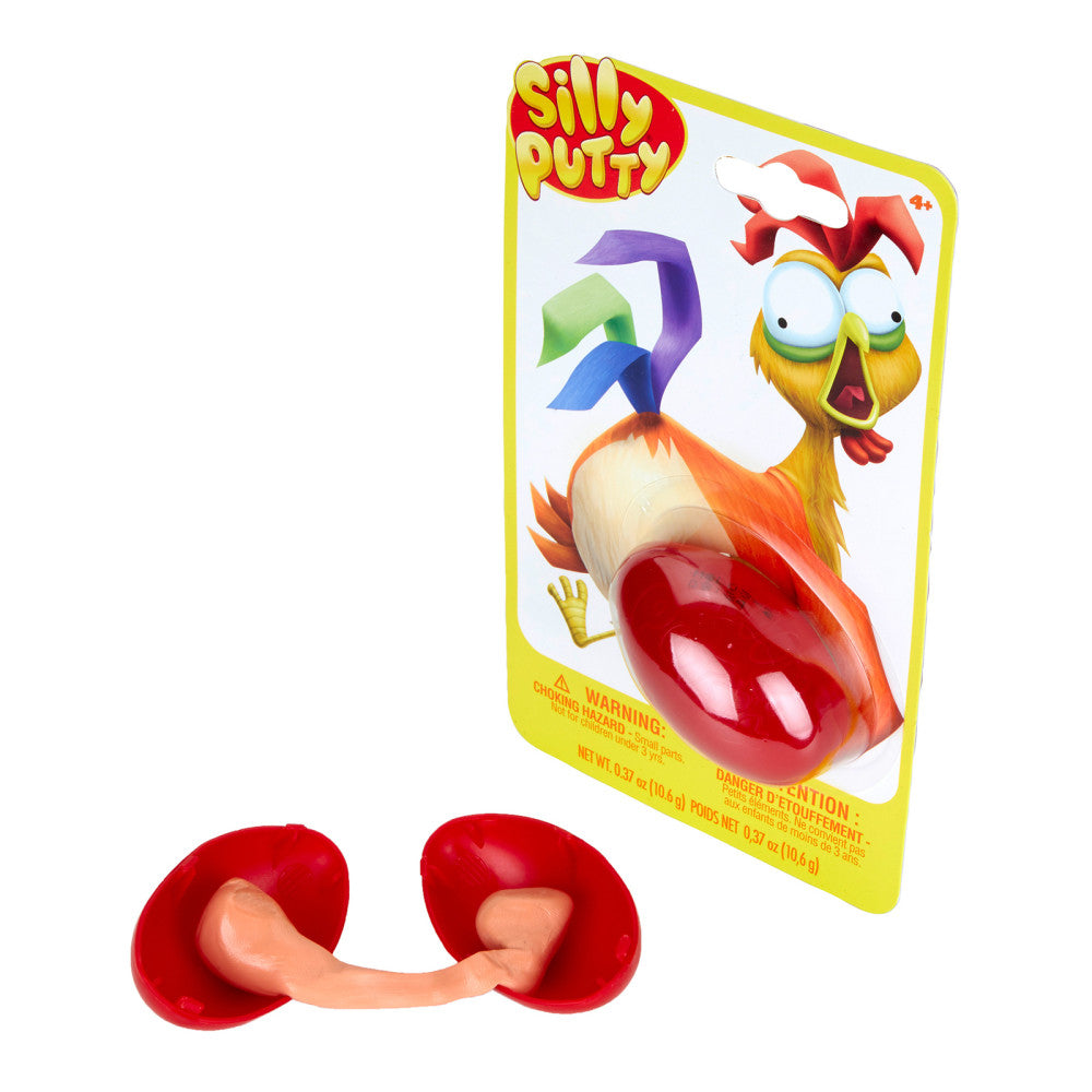 Crayola Original Silly Putty Egg-Shaped Tan Putty, Pack of 24