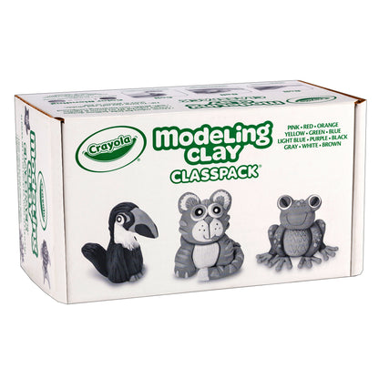 Crayola Modeling Clay Classpack - Assorted Colors, 24 Sets