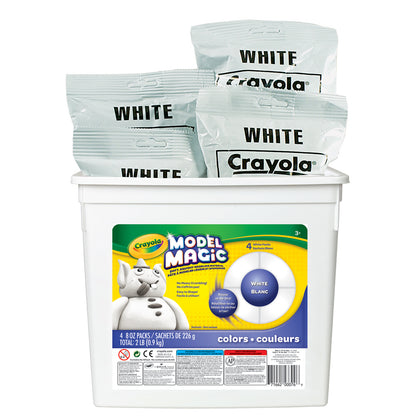 Crayola® Model Magic® Modeling Compound, White, 2 lb. Tub