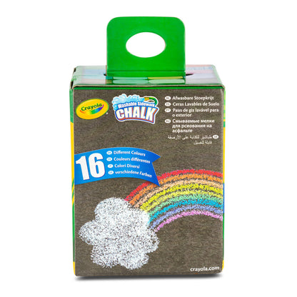 Crayola Colorful Carnival 16-Stick Sidewalk Chalk - Assorted Colors, 96 Total