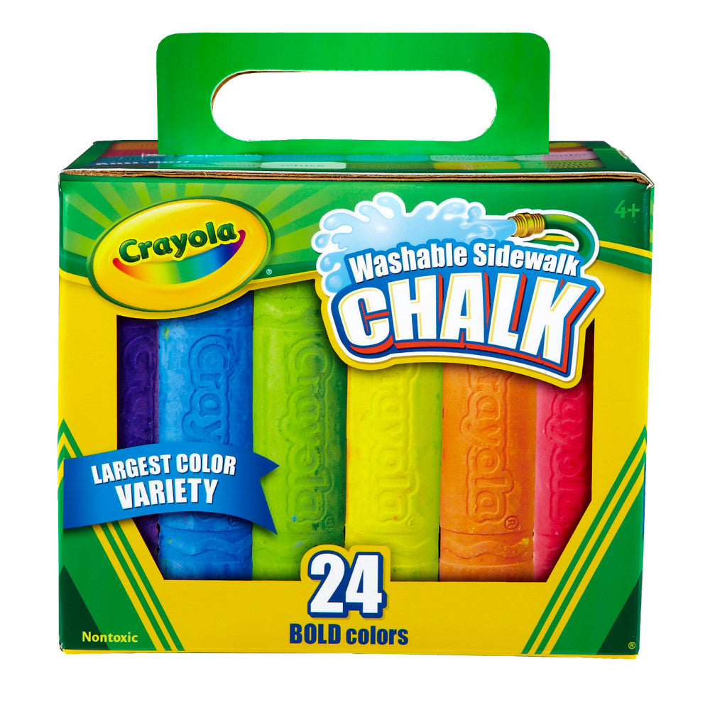 Crayola Outdoor Washable Sidewalk Chalk - 96 Vibrant Colors