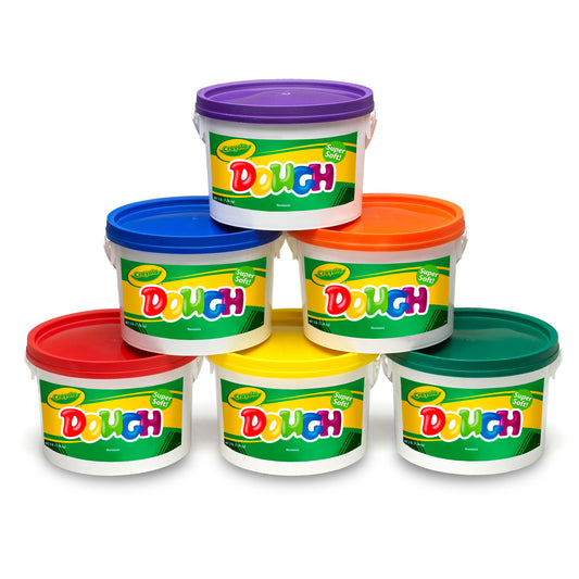 Crayola Super Soft Modeling Dough - Assorted Colors 6-Pack