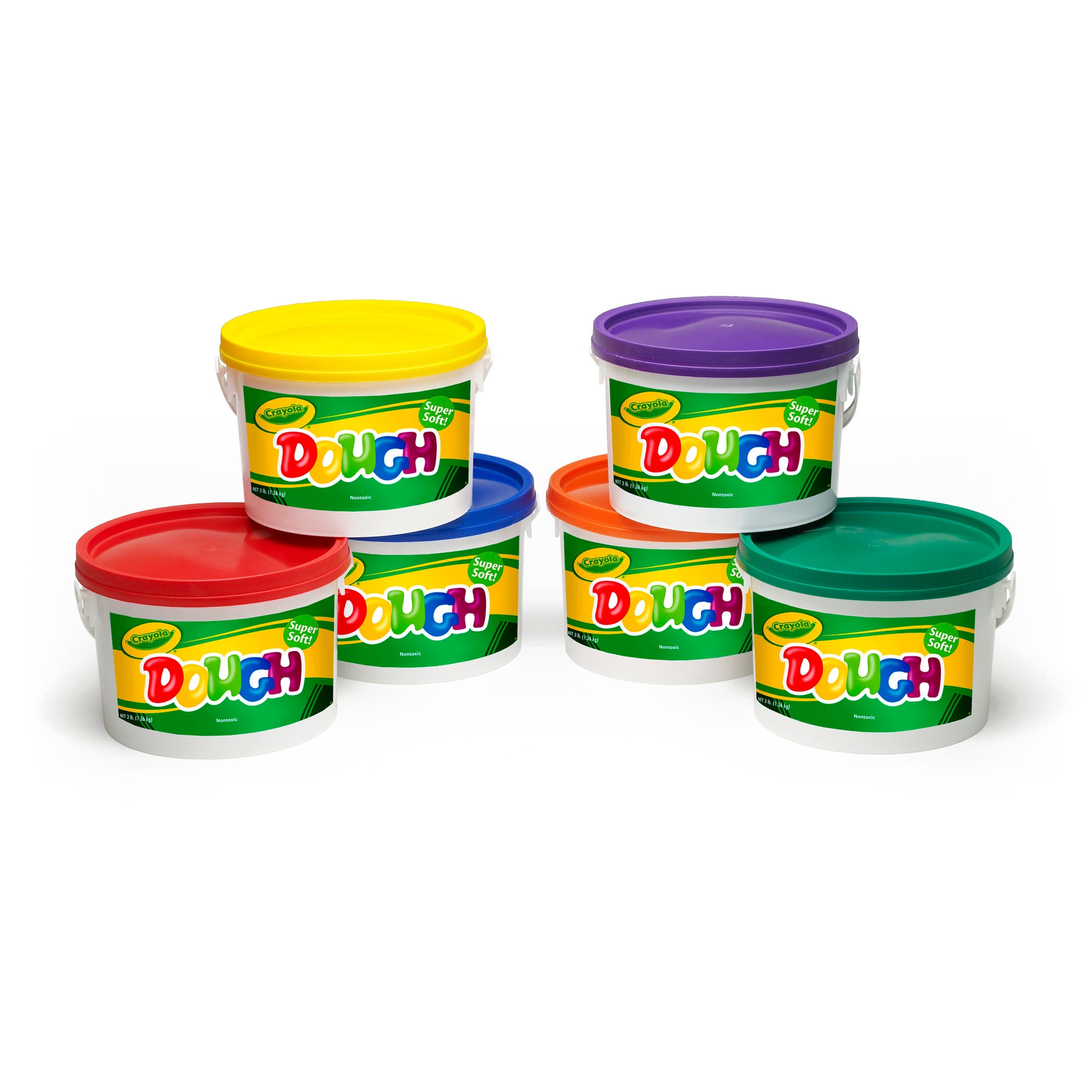 Crayola Super Soft Modeling Dough - Assorted Colors 6-Pack