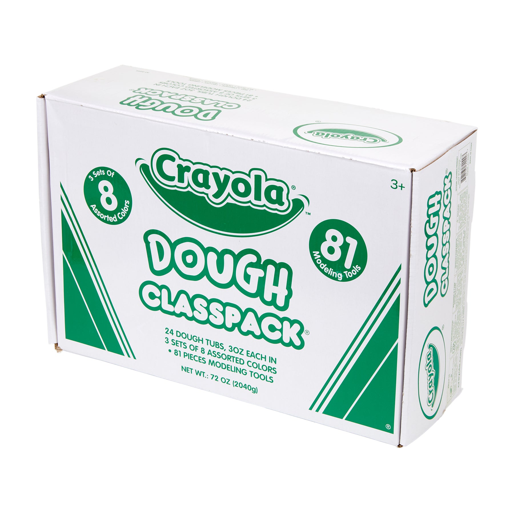 Crayola Classpack Dough & Clay Tools - 24 Tubs Assorted Colors