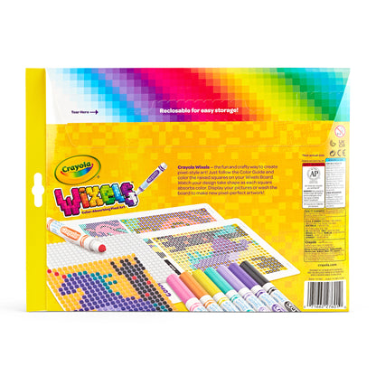 Crayola Wixels Unicorn Pixel Art Kit with Markers