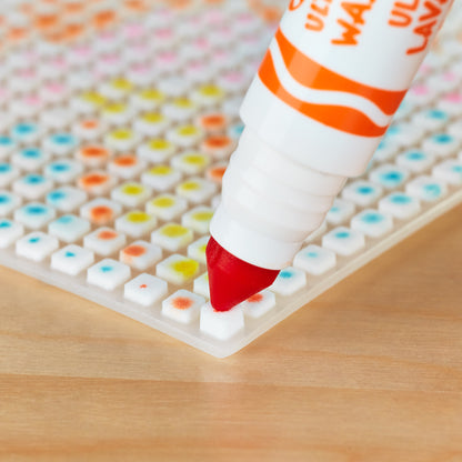 Crayola Wixels Unicorn Pixel Art Kit with Markers