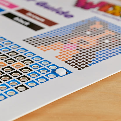 Crayola Wixels Unicorn Pixel Art Kit with Markers