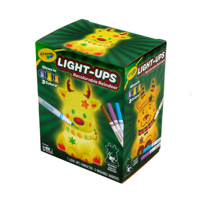 Crayola Light-Up Reindeer Creative Coloring Kit - Multicolor