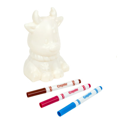 Crayola Light-Up Reindeer Creative Coloring Kit - Multicolor