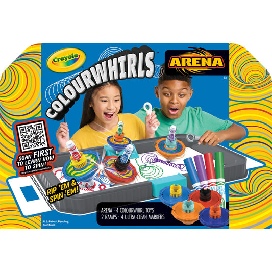 Crayola Colourwhirls Arena Washable Marker Art Playset
