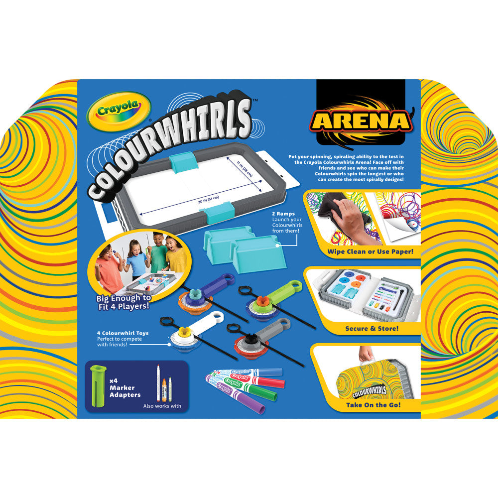 Crayola Colourwhirls Arena Washable Marker Art Playset