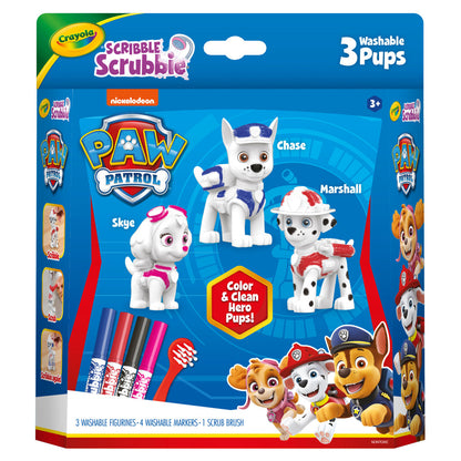 Crayola Scribble Scrubbie Paw Patrol Toy Set - 3 Count