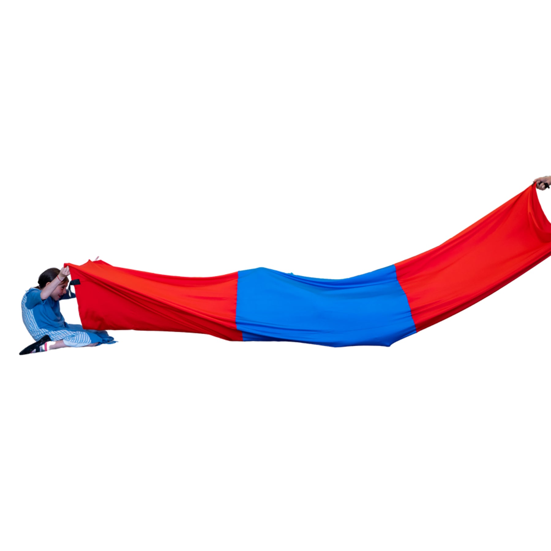 Bintiva Body Sensory Tunnel, Blue & Red