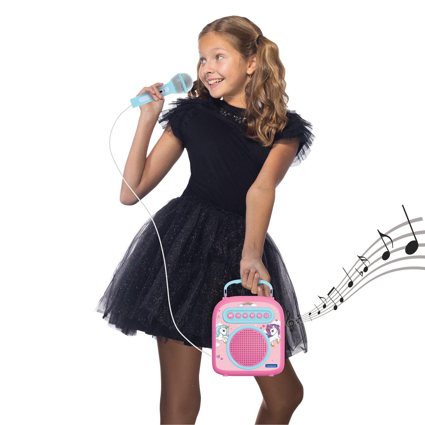 LEXIBOOK Unicorn Bluetooth speaker with microphones
