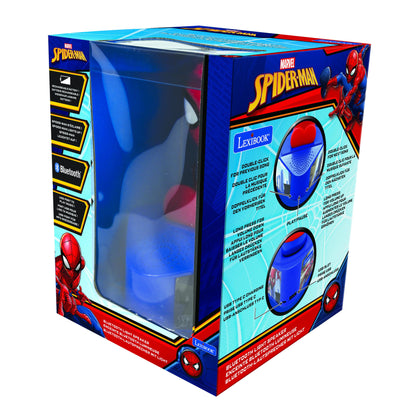 Marvel Spider-Man Illuminating Bluetooth Speaker - Light-Up Eyes - Red