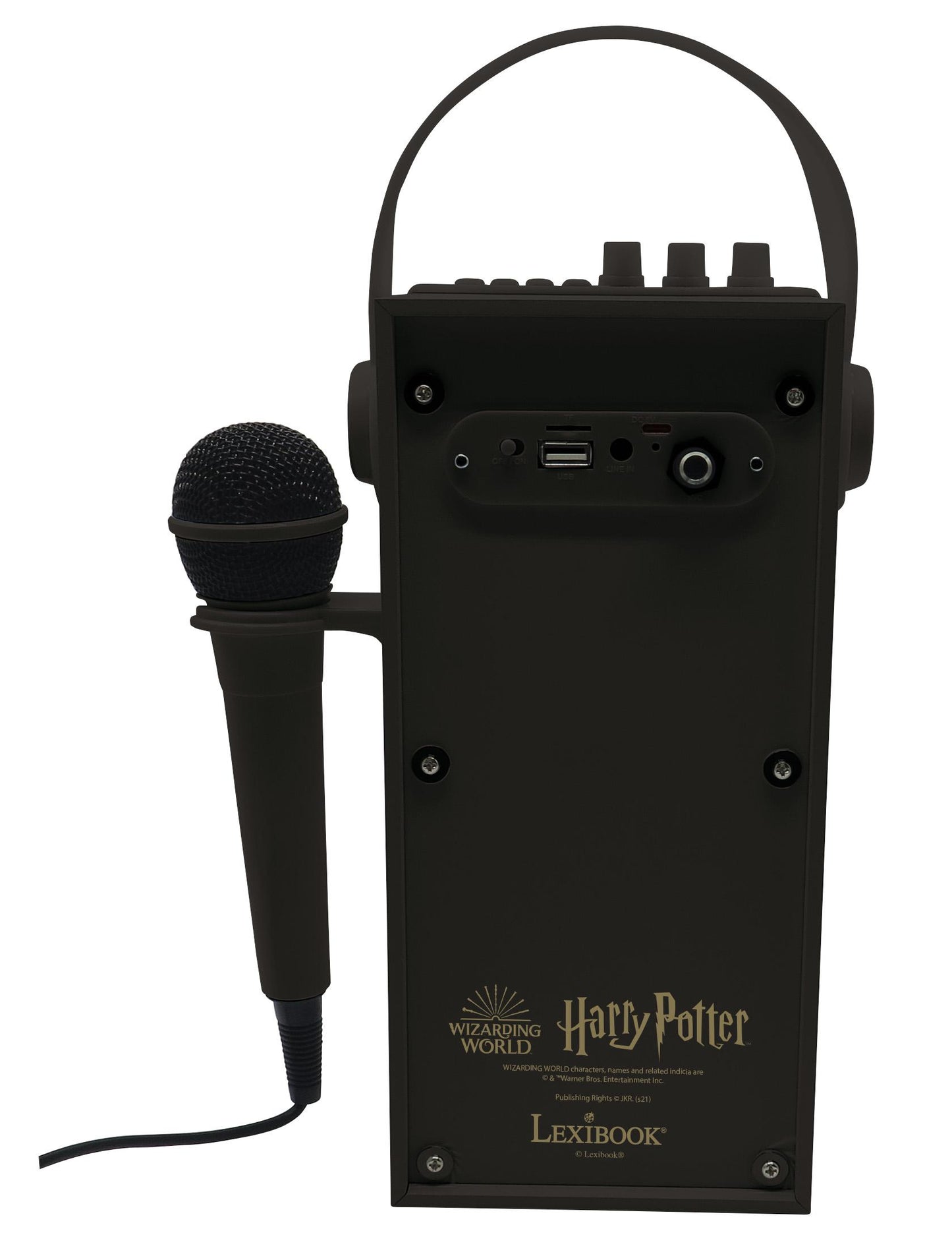 Lexibook Harry Potter Bluetooth Karaoke Light Speaker with Microphone