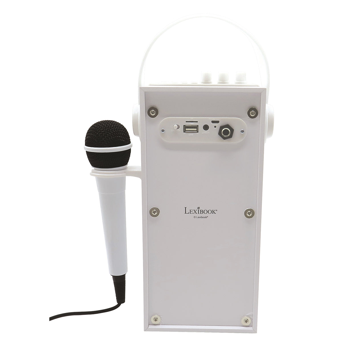 LEXIBOOK iParty® Trendy Portable Bluetooth® Speaker with mic and amazing lights effects