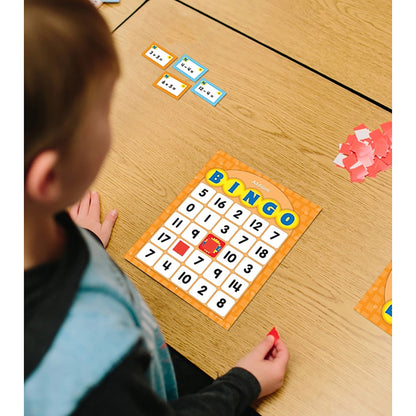 Carson Dellosa Bingo for Kids - Addition & Subtraction Game - Grades K-2