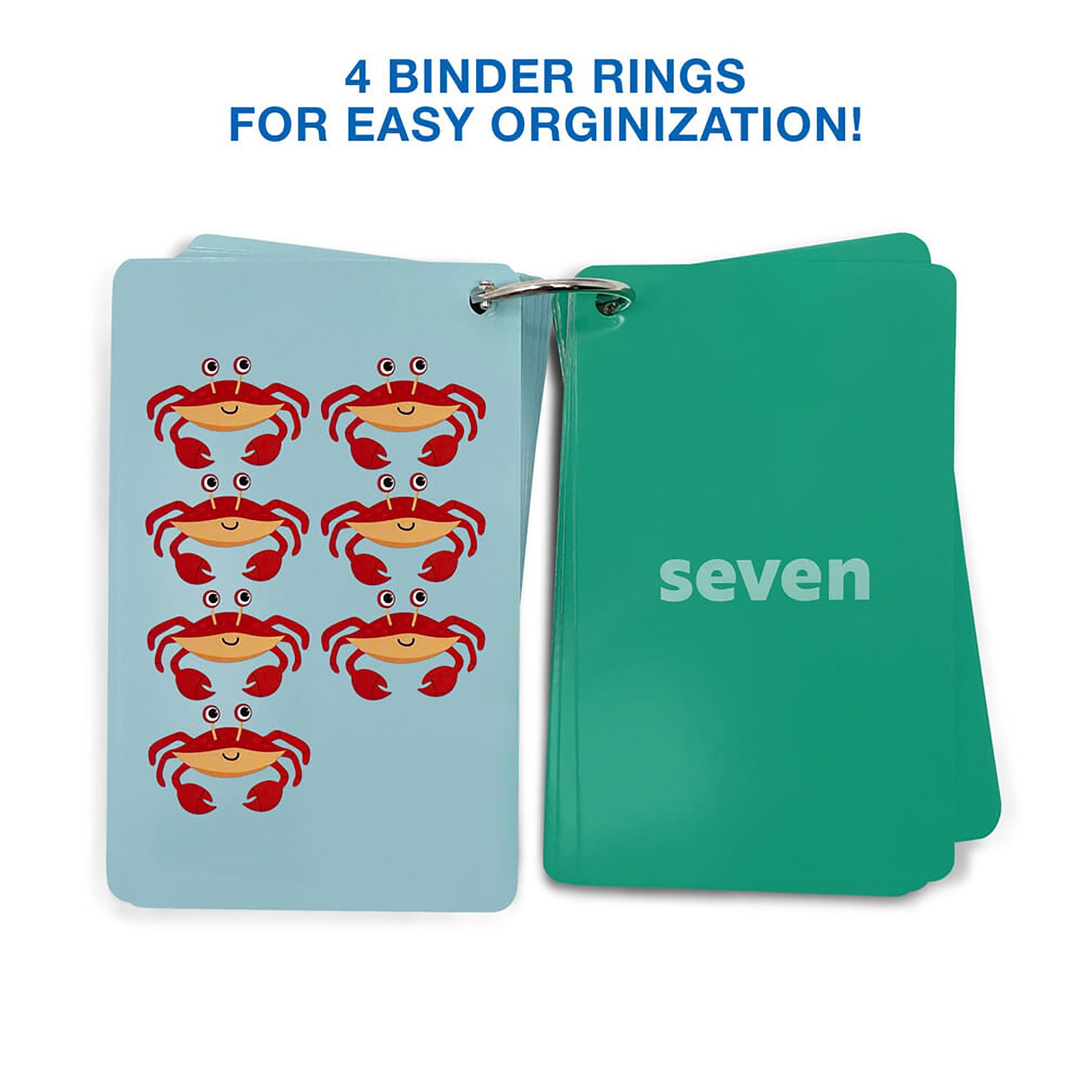 Carson Dellosa Education Early Learning Flash Cards, 4 Per Set, 2 Sets