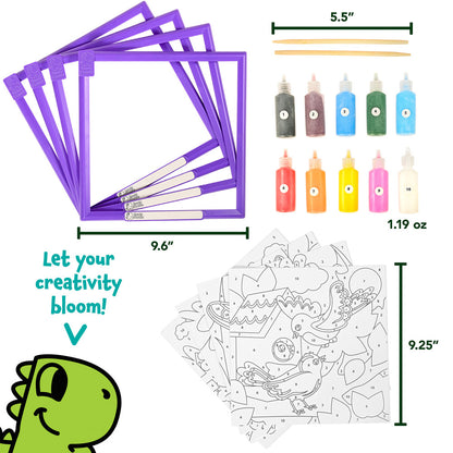 READY 2 LEARN Nature Series Sand Art Painting Kit