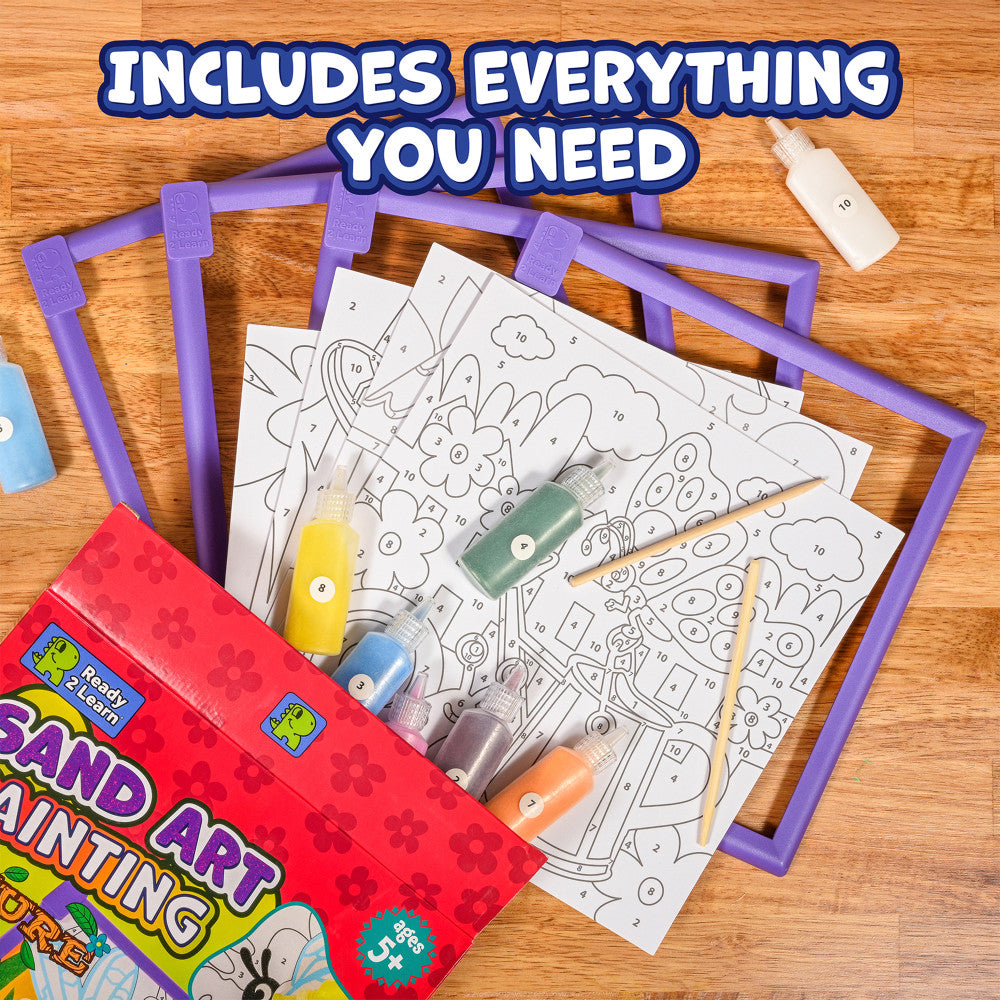 READY 2 LEARN Nature Series Sand Art Painting Kit