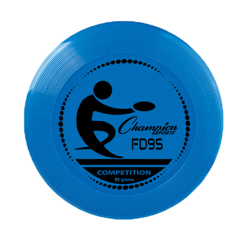 Champion Sports Competition 95 Gram Plastic Disc Set, Assorted Colors, 12-Pack