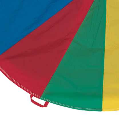 Champion Sports Rainbow Play Parachute, 20ft Dia with 16 Handles