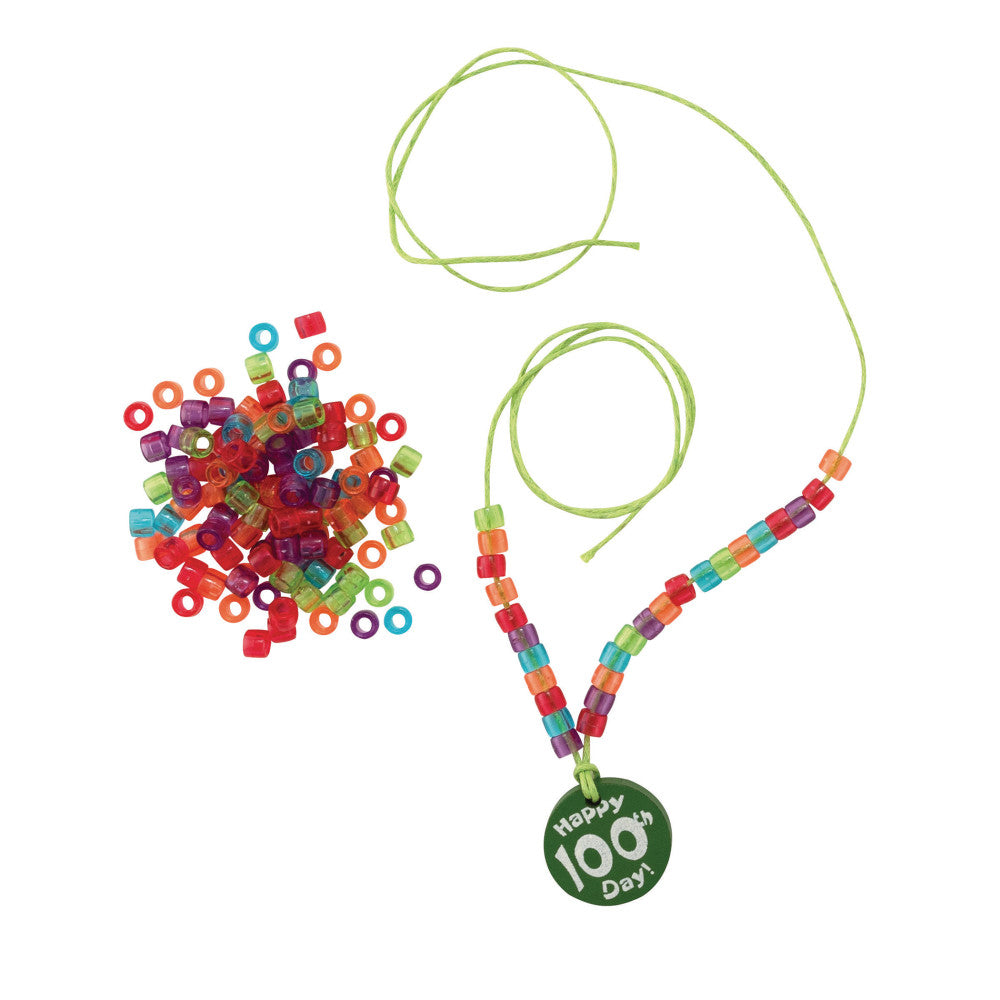 Creativity Street 100 Days of School Assorted Bead Kits - 12 Packs
