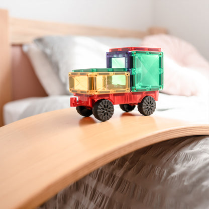 Connetix 24-Piece Rainbow Motion Magnetic Tiles Set - Multicolor