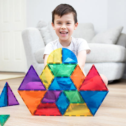 Connetix Magnetic Tiles Rainbow Shape Expansion Pack – 36 Piece Set
