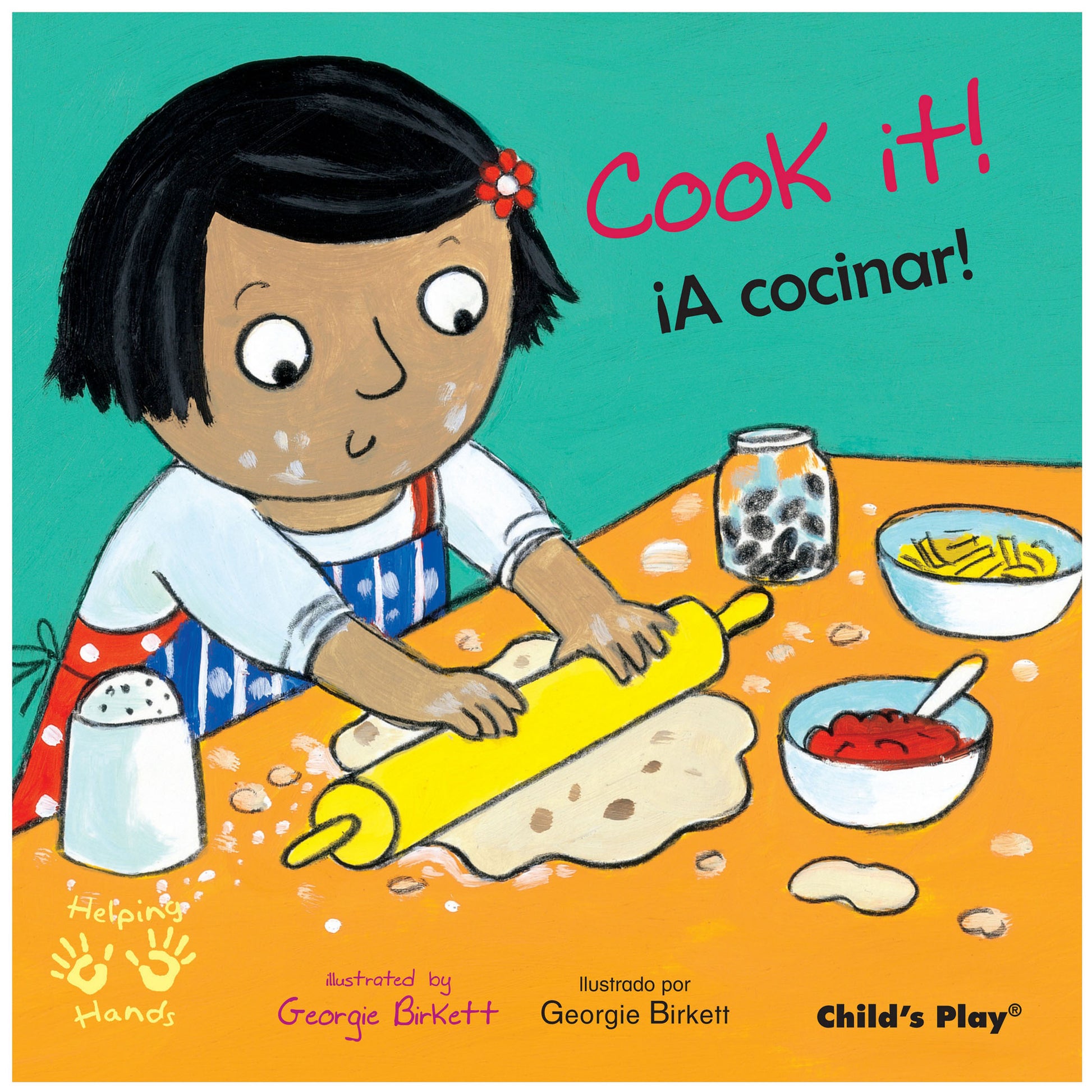 Helping Hands/Manos Amigas Bilingual Children's Book Set - 4 Piece