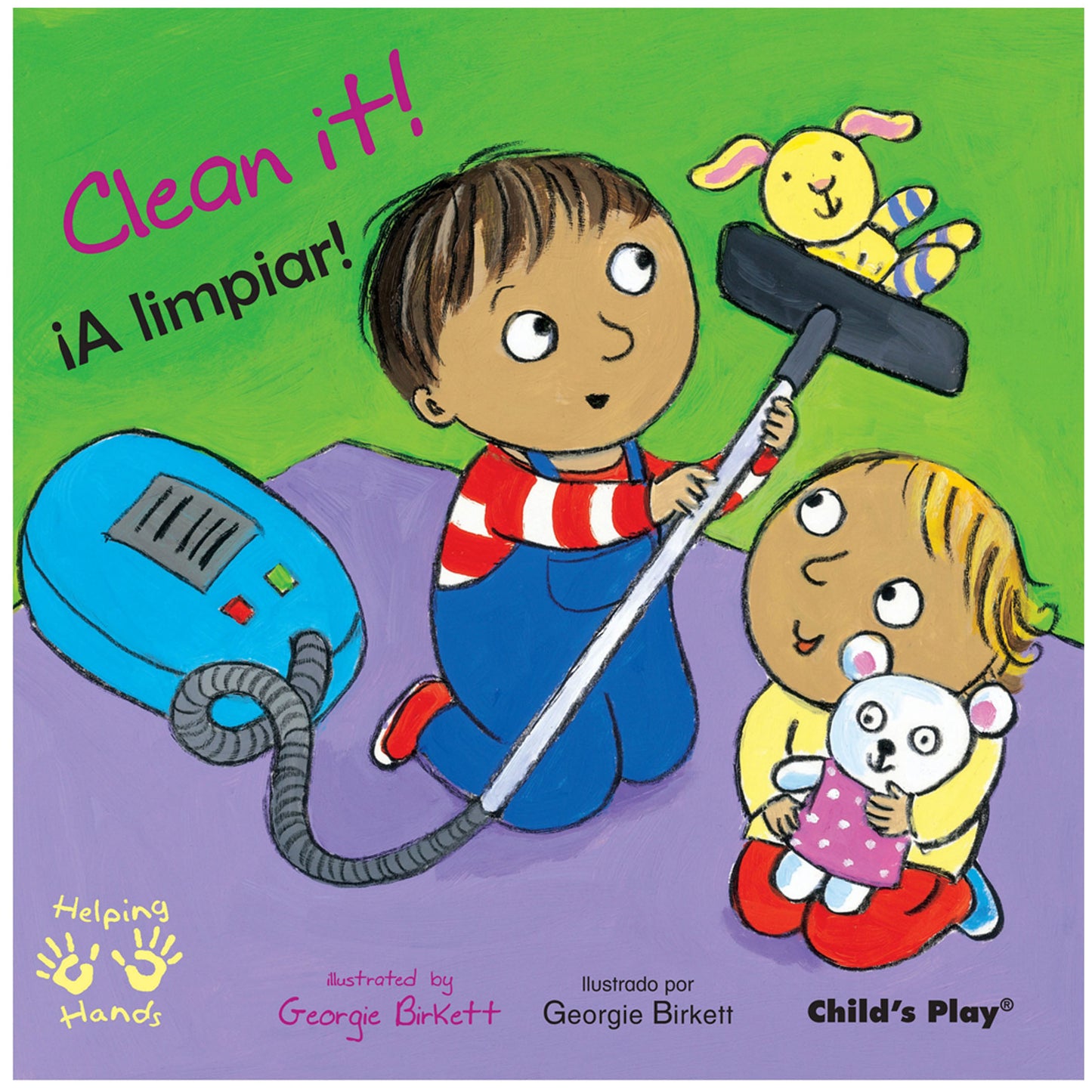 Helping Hands/Manos Amigas Bilingual Children's Book Set - 4 Piece