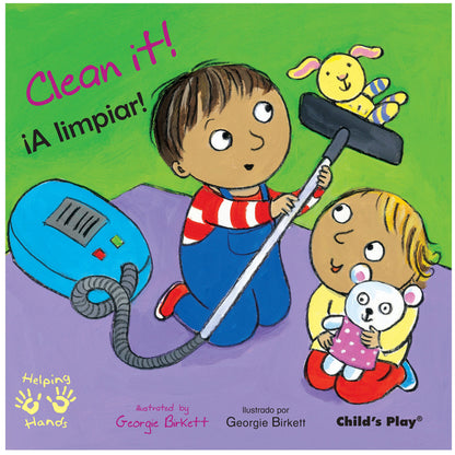 Helping Hands/Manos Amigas Bilingual Children's Book Set - 4 Piece