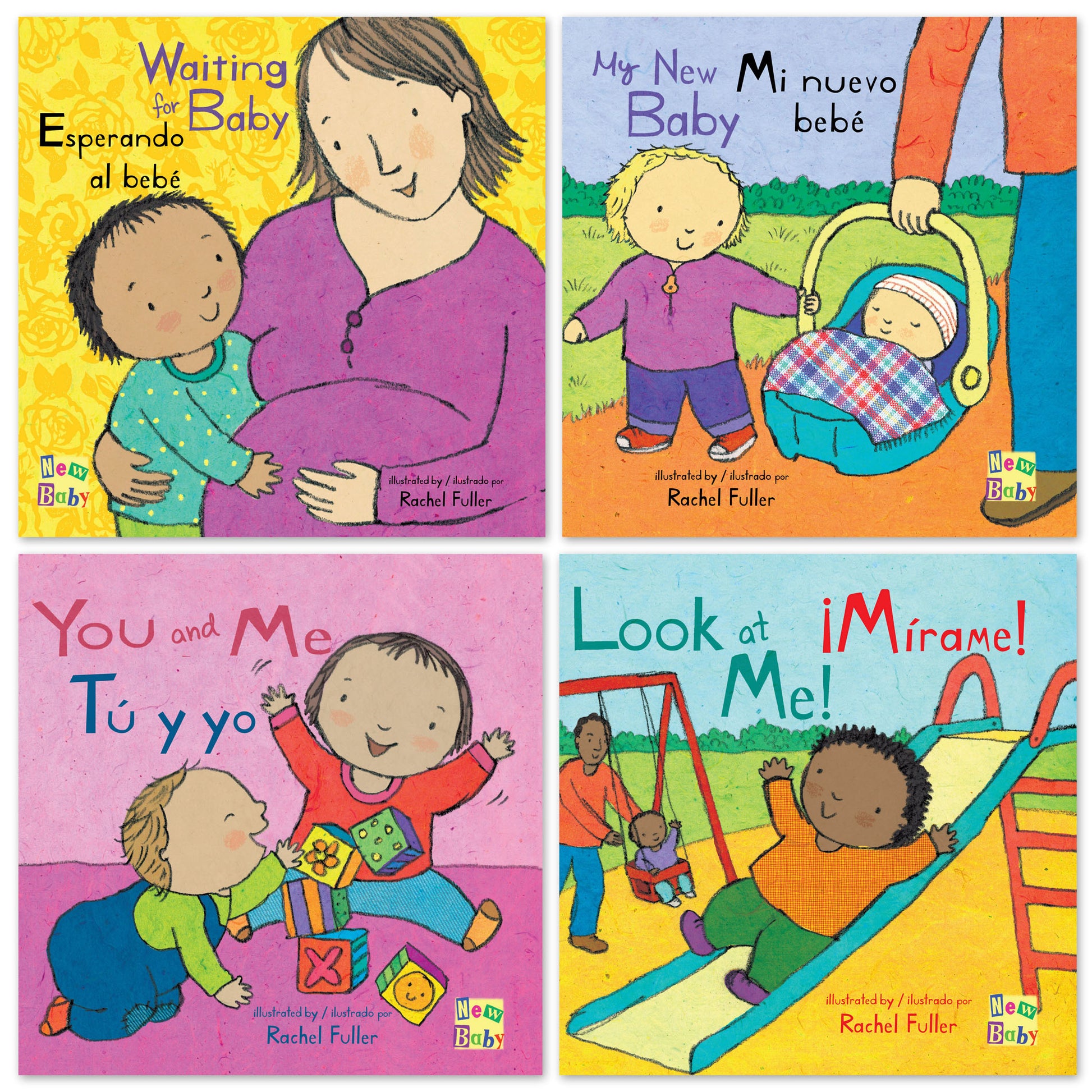 Child’s Play Books New Baby Sibling Bonding Board Book Series