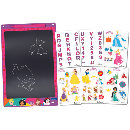 Disney Princess 11’’  multicolor learning drawing E-ink tablet with stencils