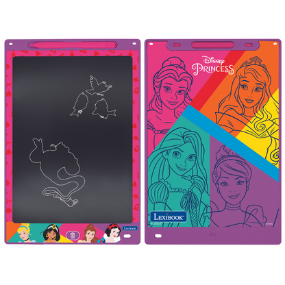 Disney Princess 11’’  multicolor learning drawing E-ink tablet with stencils