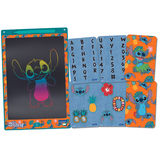 Stitch 11’’  multicolor learning drawing E-ink tablet with stencils