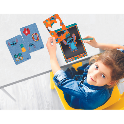 Stitch 11’’  multicolor learning drawing E-ink tablet with stencils