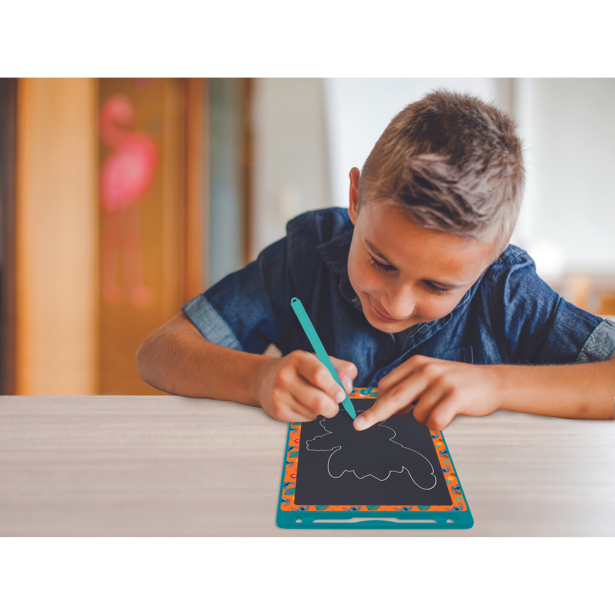 Stitch 11’’  multicolor learning drawing E-ink tablet with stencils