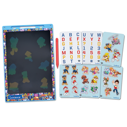 Paw Patrol 11’’  multicolor learning drawing E-ink tablet with stencils