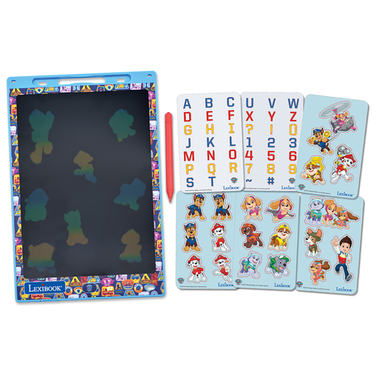 Paw Patrol 11’’  multicolor learning drawing E-ink tablet with stencils