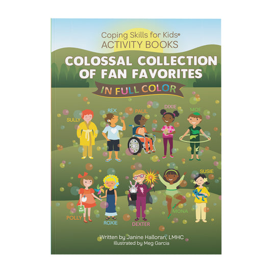 Coping Skills for Kids™ Activity Books - Colossal Fan Favorites Collection