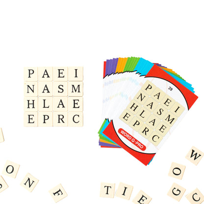 Word Q Jumbled Crossword Brainteaser Puzzle Game by Continuum Games